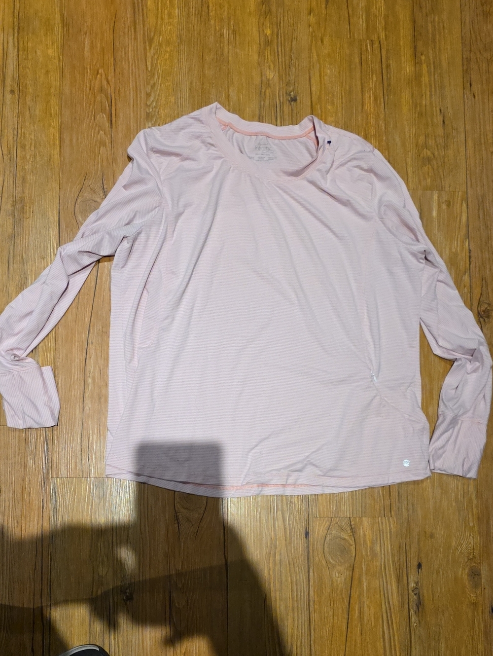 Light Pink Long-Sleeve Shirt